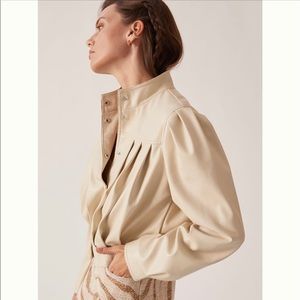 Avec Les Filles pleather Jacket from Anthropologie